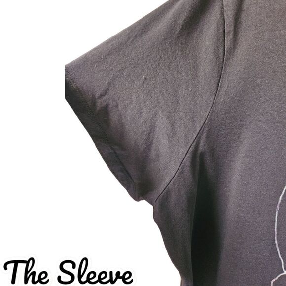 TORRID PLUS SIZE PERFORMANCE Cotton Short SleeveβSKULL Active Tee. - Picture 6 of 15